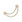 Crocs Jibbitz™ charms Gold and Silver Pearl Chain